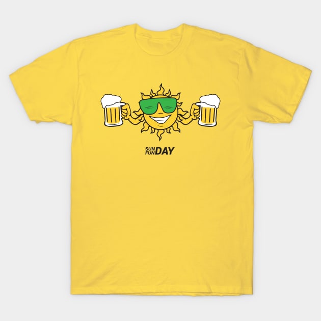 SUNDAY FUNDAY T-Shirt by upursleeve